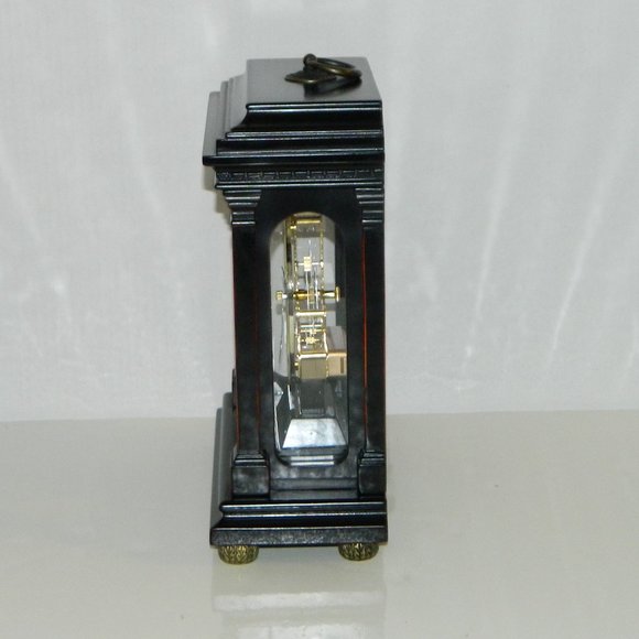 Bombay 2004 Mohogany Wood Floating Quartz Sync Clock - Picture 11 of 17